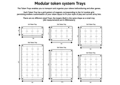 Token tray 2x4